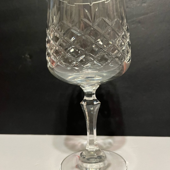 Set Of 5 Kristal Zajecar Stemmed Crystal Wine/Water Goblets- Gorgeous. - Picture 9 of 14